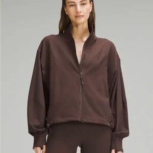 Like New lululemon Define Relaxed Fit Luon Jacket, sz 10, brown